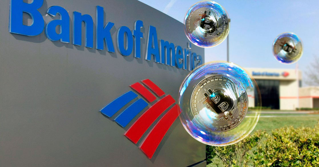 Аналитик Bank of America назвал биткоин крупнейшим из всех пузырей